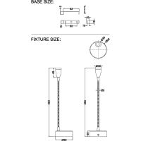 Настенный светильник Crystal Lux Черный арт-CLT 212W BL — фото 2, Бра