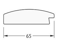 Зеркало Evoform Definite 156х76 в багетной раме - Орех 65 мм арт-BY 1119 — фото 5, Зеркала в ванную комнату