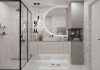 Керамическая плитка Beryoza Ceramica (Береза керамика) Avalanche белый настенная 30х60 см арт-Avalanche облицовочная 300х600 (белый, серый)  /1,62 м2 — фото 2, Керамическая плитка