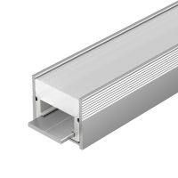 Профиль держатель алюминиевый Arlight Floor встраиваемый Серебристый арт-023291 — фото 2, Профили для светодиодных лент