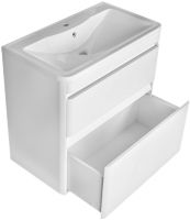 Тумба под раковину Style Line Атлантика Люкс Plus 80 Белая арт-СС-00000604 — фото 4, Тумбы под раковину