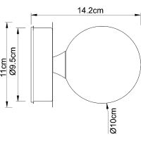 Товар: Настенный светильник Artelamp Aqua-Bolla Белый Хром арт-A5663AP-1CC - фото 3 Настенный светильник Artelamp Aqua-Bolla Белый Хром арт-A5663AP-1CC — фото 3, Бра
