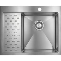 Кухонная мойка Seaman Eco Marino Нержавеющая сталь арт-SMB-6351PLS.A — фото 1, Кухонные мойки