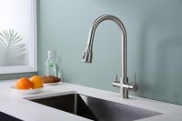 Товар: Смеситель для кухни Paulmark Lange Никель арт-La214212-NI - фото 3 Смеситель для кухни Paulmark Lange Никель арт-La214212-NI — фото 3, Смесители для кухни