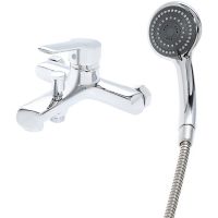 Смеситель для ванны Orange Prim Хром арт-M42-100cr — фото 5, Смеситель для ванны