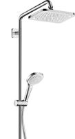 Душевая система Hansgrohe Croma E Showerpipe с термостатом Хром арт-27630000 — фото 2, Душевые стойки