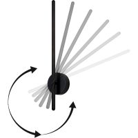 Настенный светильник Crystal Lux Черный арт-VERDE AP L500 BLACK — фото 2, Бра