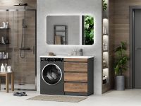 Товар: Тумба с раковиной Misty Коломбо 120 R Дуб Галифакс Антрацит арт-УТ000015588 - фото 8 Тумба с раковиной Misty Коломбо 120 R Дуб Галифакс Антрацит арт-УТ000015588 — фото 8, Тумбы с раковиной