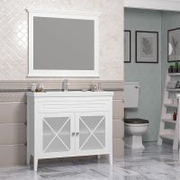 Товар: Зеркало Opadiris Палермо 100 Белое матовое арт-00-00006728 - фото 3 Зеркало Opadiris Палермо 100 Белое матовое арт-00-00006728 — фото 3, Зеркала в ванную комнату