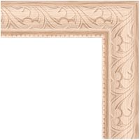 Зеркало Evoform Definite 134х74 в багетной раме - Беленый дуб 57 мм арт-BY 1101 — фото 3, Зеркала в ванную комнату