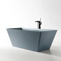 Ванна из искусственного камня Abber Berlin 170x75 Серая без гидромассажа арт-AM9912G — фото 2, Ванны из искусственного камня