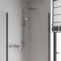 Душевая система Grohe Tempesta Cosmopolitan Хром арт-26675000 — фото 4, Душевые стойки