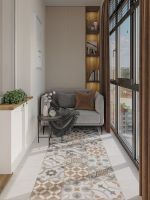 Товар: Ступень Cersanit Carpet темно-бежевый рельеф 29.8x29,8 см арт-C-CP4A156D - фото 5 Ступень Cersanit Carpet темно-бежевый рельеф 29.8x29,8 см арт-C-CP4A156D — фото 5, Ступени и клинкер