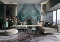 Керамогранит WIFI Ceramics Luxury Stone Sesto Grey Dragon Jade 75х150 см арт-SLS75803C — фото 2, Керамогранит
