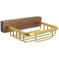 Товар: Мыльница Bronze de Luxe Forest Орех Золото матовое арт-10703G - фото 1 Мыльница Bronze de Luxe Forest Орех Золото матовое арт-10703G — фото 1, Мыльницы