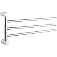 Полотенцедержатель Haiba поворотный Хром арт-HB8413 — фото 1, Полотенцедержатели