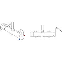 Душевая система Ravak DS Хром арт-X07P643 — фото 7, Душевые стойки