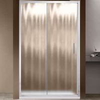 Душевая дверь Vincea Garda 100 профиль Хром стекло шиншилла арт-VDS-1G100CH — фото 1, Раздвижные душевые двери