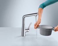 Смеситель для кухни Hansgrohe Metris S Хром арт-14883000 — фото 4, Смесители для кухни
