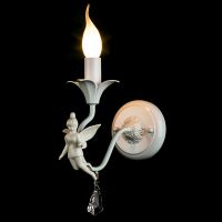 Товар: Настенный светильник Artelamp Angelina Белый арт-A5349AP-1WH - фото 3 Настенный светильник Artelamp Angelina Белый арт-A5349AP-1WH — фото 3, Бра