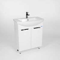 Товар: Тумба под раковину VIANT Лима 70 Белая арт-VLIM70BA-T2ST - фото 3 Тумба под раковину VIANT Лима 70 Белая арт-VLIM70BA-T2ST — фото 3, Тумбы под раковину