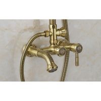 Душевая система ZorG Antic Бронза арт-A 201DS-BR — фото 3, Душевые стойки