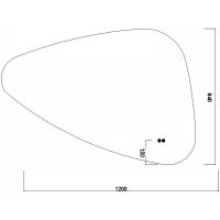 Зеркало Orans BC-4060-1200R 120 R с подсветкой с сенсорным выключателем и подогревом арт-4060MRR — фото 8, Зеркала в ванную комнату