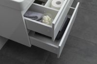 Тумба с раковиной Aquanet Вега 60 подвесная Белый глянец арт-308319 — фото 15, Тумбы с раковиной