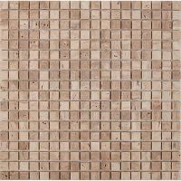 Каменная мозаика из травертина Pixmosaic Travertine 30,5x30,5 см арт-PIX259 — фото 1, Мозаика