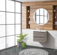 Тумба под раковину BelBagno 60 подвесная Pino Scania арт-ALBANO-CER-600-2C-SO-PS — фото 9, Тумбы под раковину