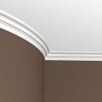 Карниз гибкий Европласт 1.50.173 2000x55x40 мм арт-1.50.173 (гибкий) — фото 2, Карнизы