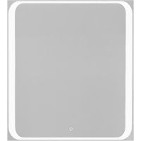 Зеркало Jorno Modul 80 с подсветкой с сенсорным выключателем арт-Mоl.02.77/W — фото 1, Зеркала в ванную комнату