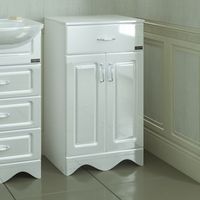 Тумба СанТа Верона 50 Белая арт-710012 — фото 1, Комоды и тумбы для ванной комнаты