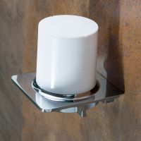 Дозатор для жидкого мыла Bemeta Organic Хром Белый арт-157109261 — фото 2, Дозаторы