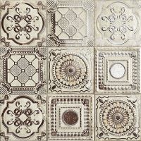 Керамическая плитка Mainzu Anticatto White mix настенная 20x20 см арт-PT02910 — фото 1, Керамическая плитка