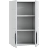 Подвесной шкаф СанТа Родос 40 Белый арт-406005 — фото 2, Шкафы для ванной