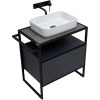 Тумба под раковину Allen Brau Priority 70 Антрацит матовый арт-1.31001.AM — фото 13, Тумбы под раковину