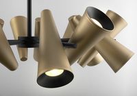 Люстра Maytoni Modern Giro Черная Латунь арт-MOD095PL-14BS — фото 2, Люстры