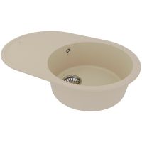 Кухонная мойка Lemark Lacha 720 Бежевая арт-9910056 — фото 2, Кухонные мойки