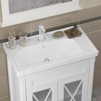 Тумба под раковину Opadiris Палермо 70 Белая матовая арт-00-00006720 — фото 3, Тумбы под раковину