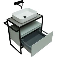 Тумба под раковину Allen Brau Priority 70 Папирус матовый арт-1.31001.PWM — фото 13, Тумбы под раковину