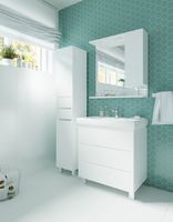 Тумба под раковину 1MarKa Кода 60Н Белая арт-У57594 — фото 8, Тумбы под раковину