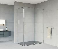 Душевой уголок Vincea Arno 120х100 профиль Хром стекло прозрачное арт-VSR-1A1012CL — фото 8, Прямоугольные душевые уголки