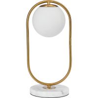 Настольная лампа Artelamp Matisse Белая Античная бронза арт-A7745LT-1AB — фото 1, Настольные лампы