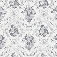 Обои Milassa Joli Флизелин (1*10,05) Серый, Орнамент/Цветы арт-Joli4 011 — фото 1, Обои для стен