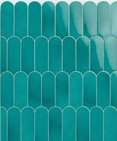 Керамическая плитка Natucer Fan Mix Turchese настенная 7,2x19,5 см арт-УТ-00026577 — фото 1, Керамическая плитка