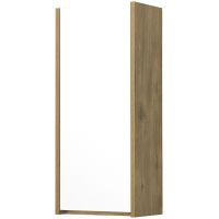 Подвесной шкаф Aquaton Сканди 35 Белый Дуб рустикальный арт-1A255003SDZ90 — фото 1, Шкафы для ванной