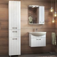 Товар: Зеркало со шкафом Vigo Diana 60 R с подсветкой Белое арт-z.DIA.60.R.El - фото 5 Зеркало со шкафом Vigo Diana 60 R с подсветкой Белое арт-z.DIA.60.R.El — фото 5, Зеркальные шкафы в ванную