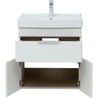 Тумба под раковину Aquanet Ирис new 60 подвесная Белая глянцевая арт-310148 — фото 7, Тумбы под раковину