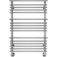 Водяной полотенцесушитель Terminus Вента Люкс П16 500х800 Хром, нижнее подключение, G 1/2" ВР, с угловым соединением арт-4670078529510 — фото 2, Водяные полотенцесушители